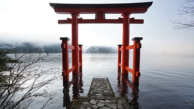 箱根神社,平和の鳥居